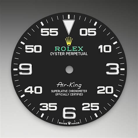 muss auf dem zifferblatt einer rolex air king airking draufstehen|rolex air king.